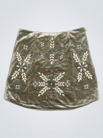 By Together Velvet Skirt
