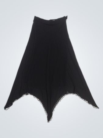 Modit Black Flared Skirt