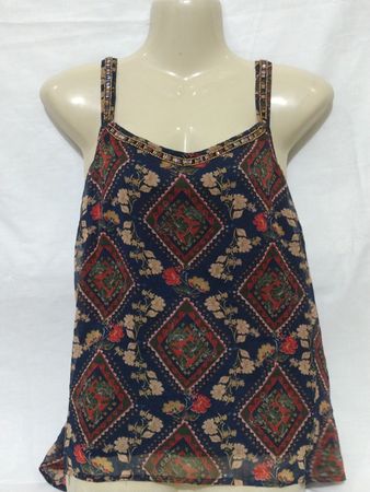 per una Floral Tank Top