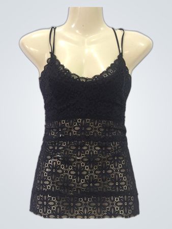 Black Lace Camisole