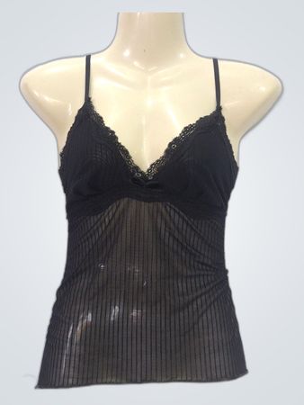 Black Sheer Camisole