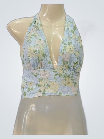Floral Halter Top