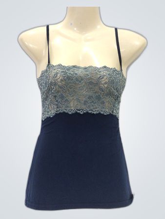 Blue Lace Camisole