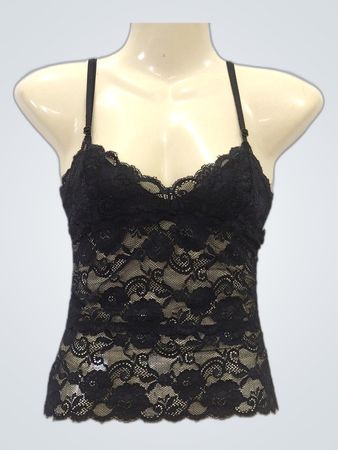 Sisley Black Lace Camisole