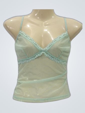 Sheer Mint Green Camisole