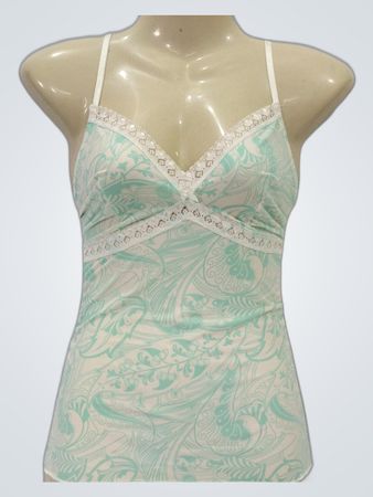 Green Paisley Nightgown