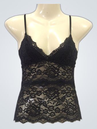 Marks & Spencer Black Lace Camisole
