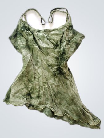Urban Renewal Green Tie-Dye Dress