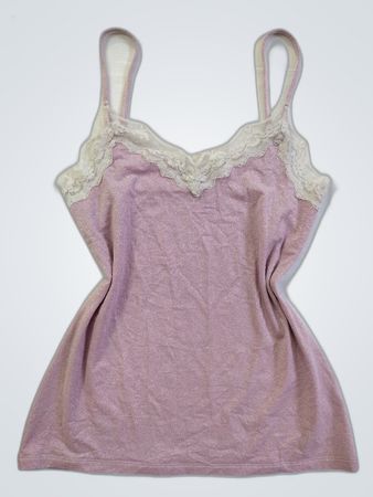 Tezenis Lace Trim Cami Top