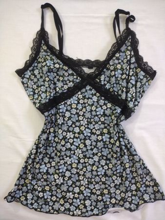 Floral Lace Trim Cami