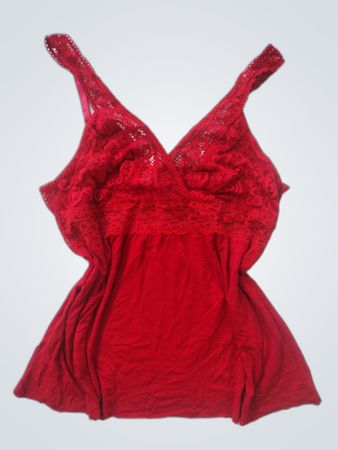 Hunkemoller Red Lace Camisole