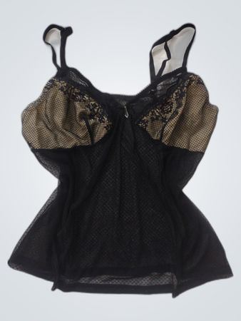 Debenhams Black Lace Camisole