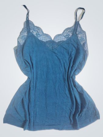 Blue Lace Camisole