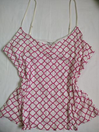 Gap Body Pink Patterned Top