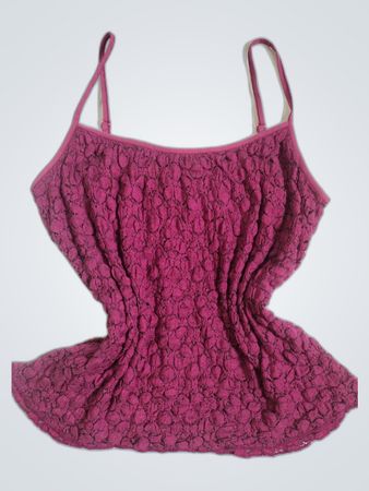 per una Pink Lace Top