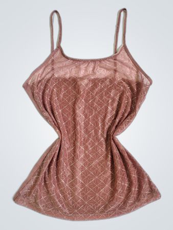 Pink Sheer Camisole