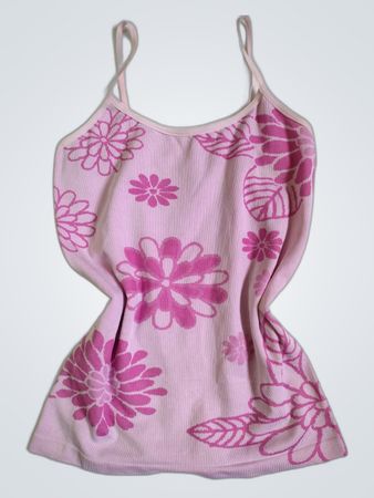 Pink Floral Tank Top