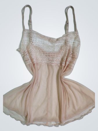 Pink Lace Chemise