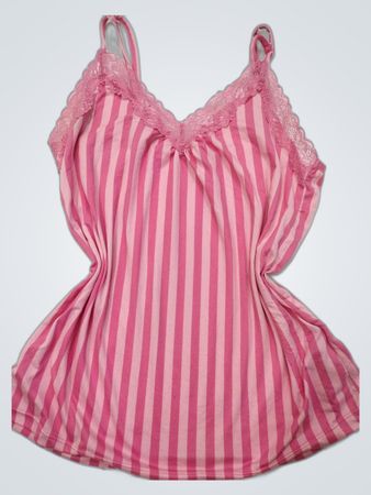 Pink Striped Camisole