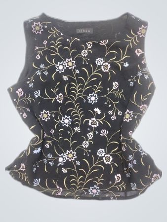 Linea Floral Sleeveless Top