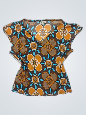 Fatu Hiva Floral Top