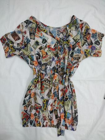 Dykon Stamped Blouse
