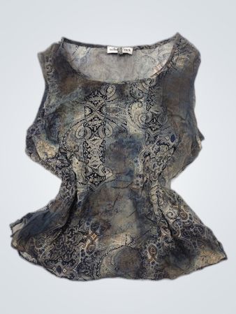 Schmeinck Paisley Sleeveless Top