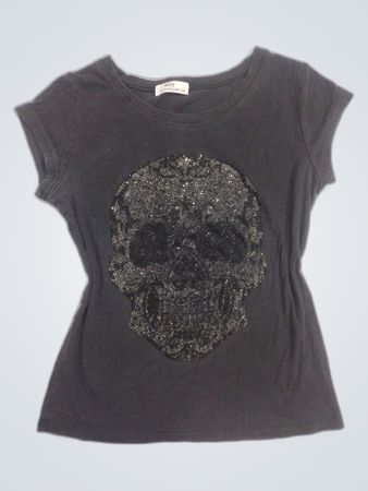 Gray Skull T-Shirt