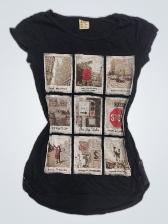Black Graphic T-Shirt