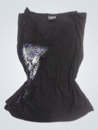 Alchemy Black Sleeveless Top