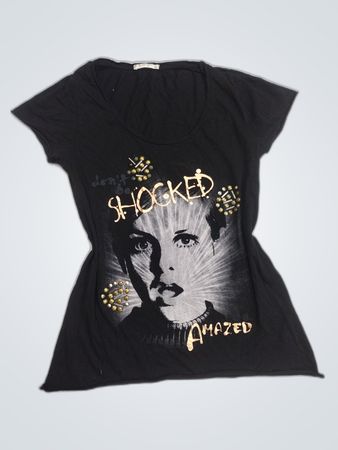Black Graphic T-Shirt