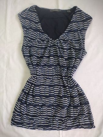 Esprit Striped Sleeveless Dress