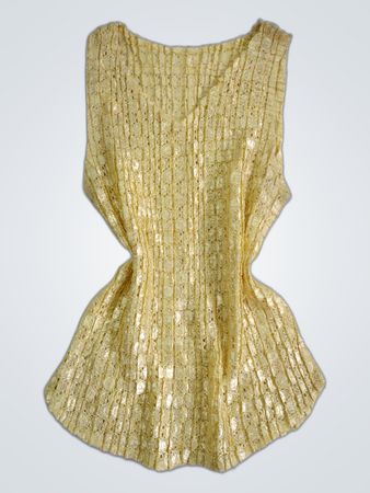 Yellow Lace Top