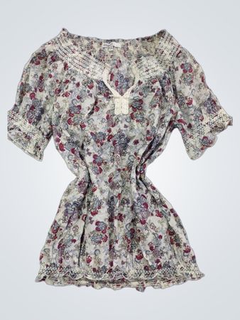 KappAhl Floral Blouse