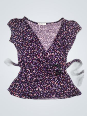 Primrose Floral Tie-Top