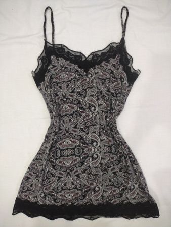Tezenis Paisley Lace Cami Top