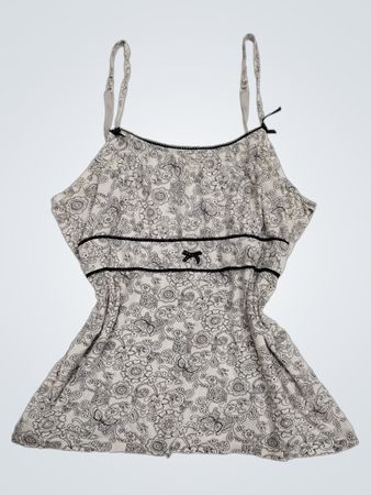 Benotti Women's Pajama Top with Floral Print