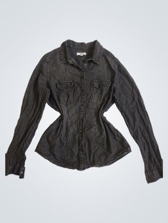 LH Black Denim Hemd