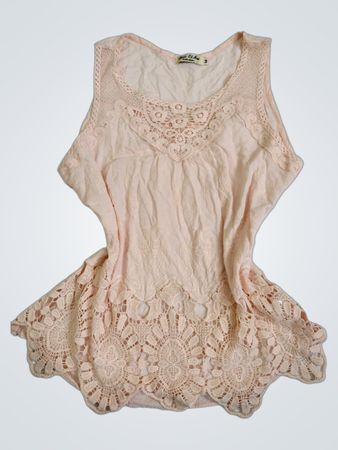 Paris Et Moi Kollektion Spitzenbesatz Tanktop