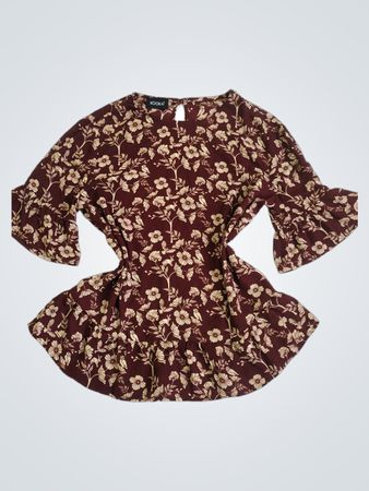 KOOKAI Blumenmuster Bluse
