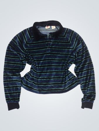 Levi's gestreiftes Langarm-Polohemd