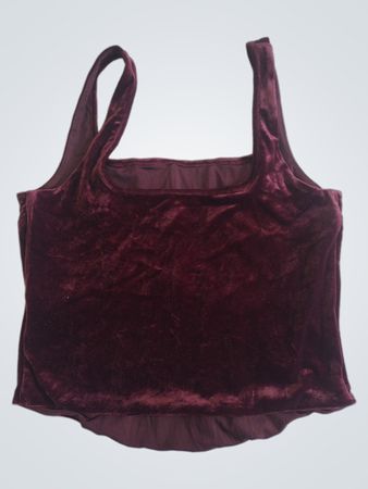 Express Velours-Corsagen-Top
