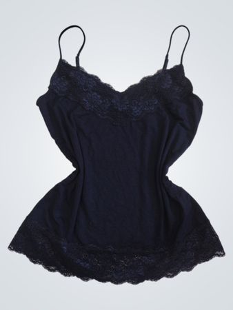 JIGSAW Navy Lace Trim Camisole