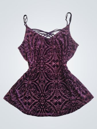 Kismet Velvet Print Cami