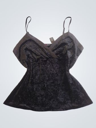 Axcess by Liz Claiborne Samt Camisole Top