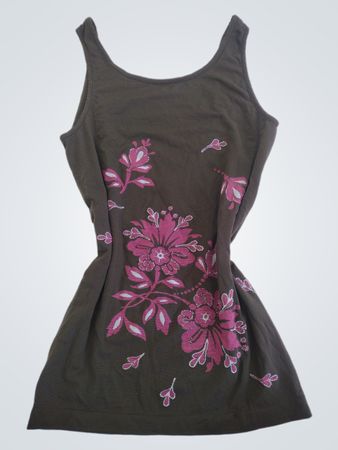 United Colors of Benetton Damen Tanktop mit floralem Druck