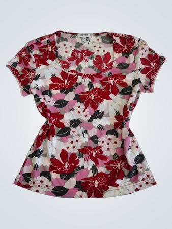 Esprit Floral Print Kurzarmtop