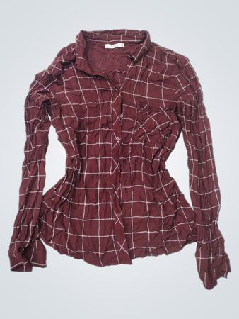 PULL&BEAR DIE ORIGINAL COLLECTION Weinfeder Karohemd