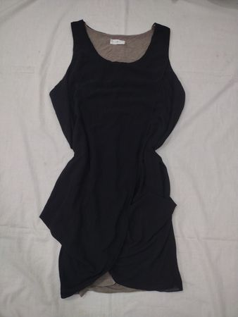 Cache Cache Ärmelloses Schwarzes Kleid