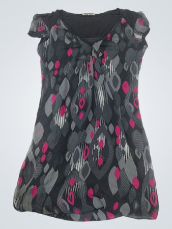 Cache Cache Bedrucktes Mini-Kleid